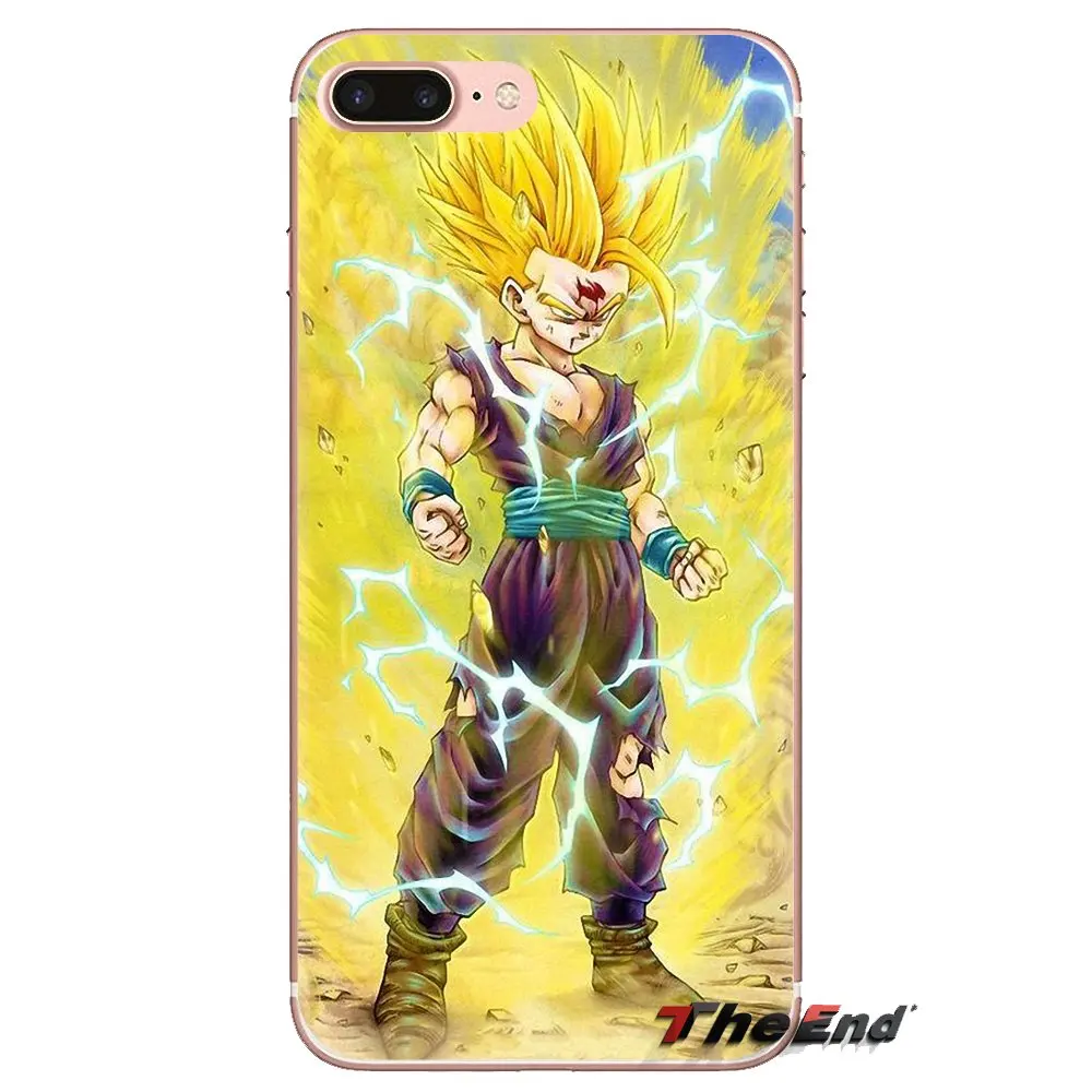 Супер Saiyan Goku Dragon Ball Z печати ТПУ прозрачный чехол для Xiaomi Redmi 4A S2 Note 3 S 4 4X5 6plus 7 6A Pro