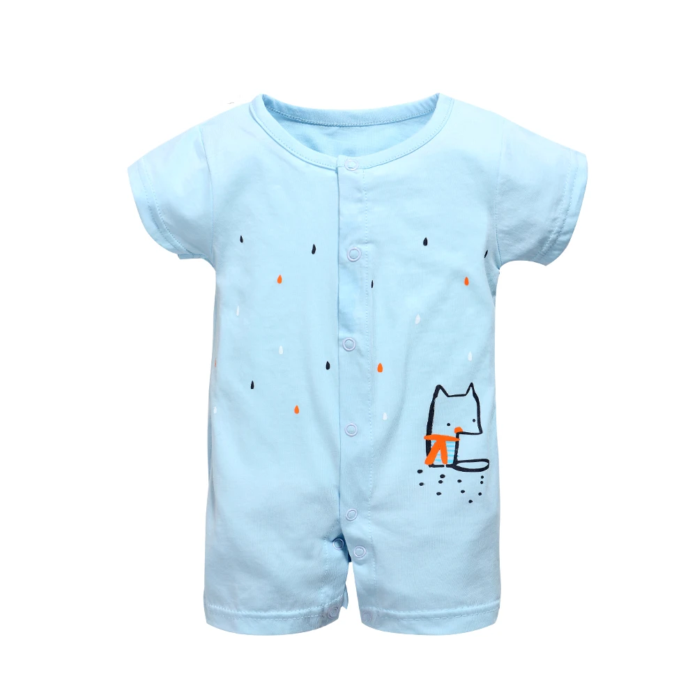 Детские Комбинезоны для малышек 1 шт. милый комбинезон с героями мультфильмов