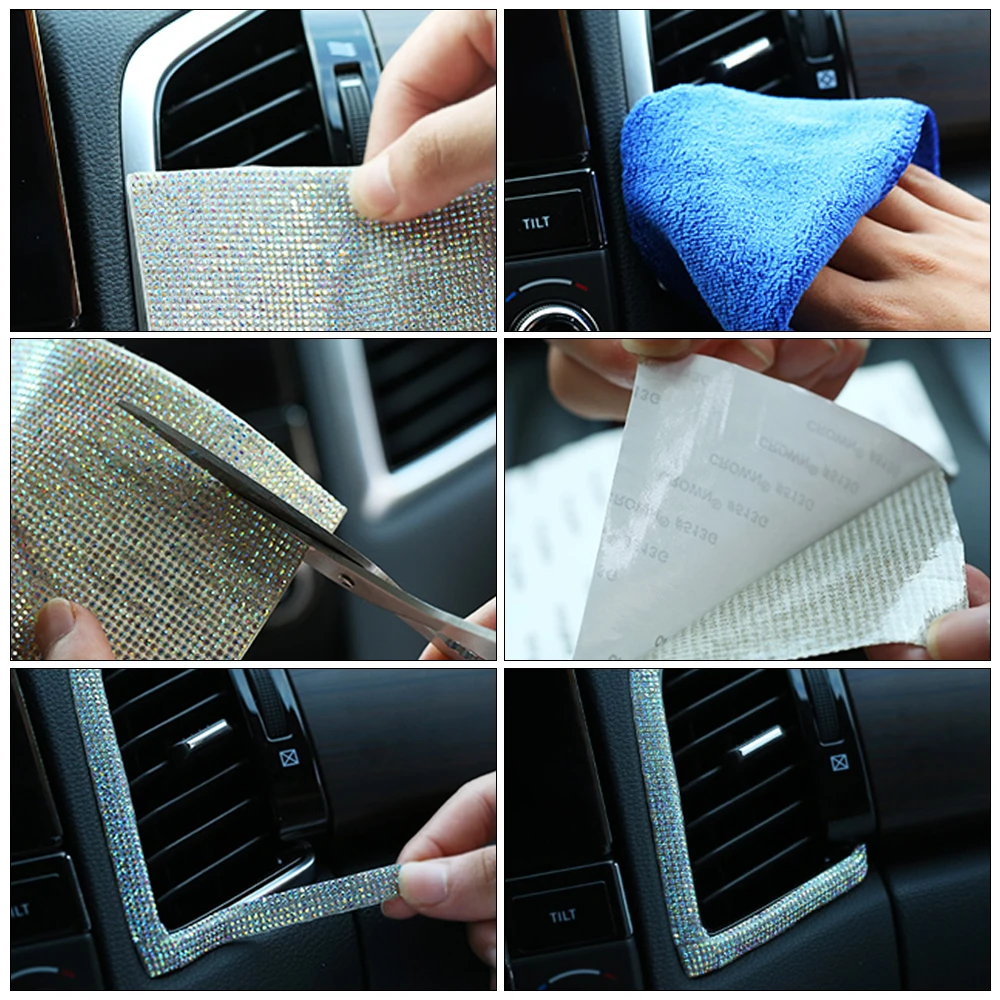 2 Размеры стеклянная отделка горного хрусталя горным хрусталем декоративным