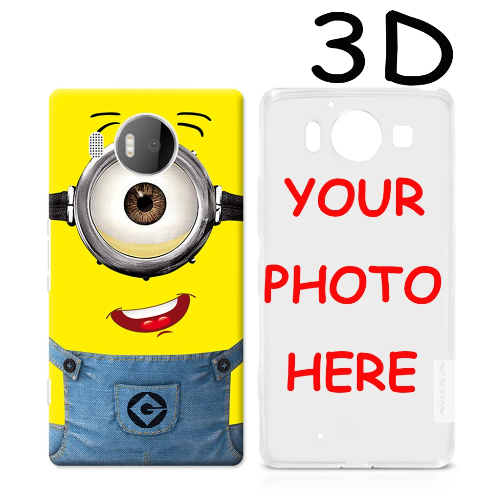 Пластиковый 3D-чехол для Nokia numia 950 XL индивидуальный чехол nokia lumia 535 640 928 925 1020 625 540 |