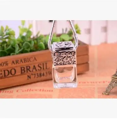 10 шт./партия стеклянная бутылка для автомобиля духи пустая парфюма Золотое и