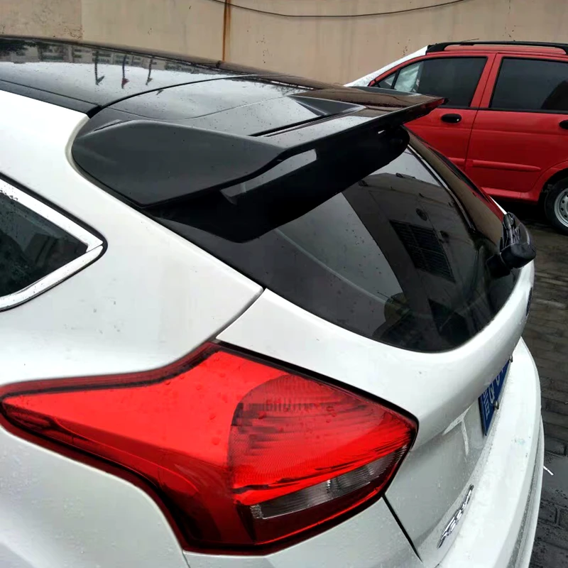 Спойлер для Ford Focus высокое качество ABS материал заднее крыло автомобиля Праймер