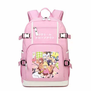 Женский холщовый рюкзак с рисунком из аниме Габриэль