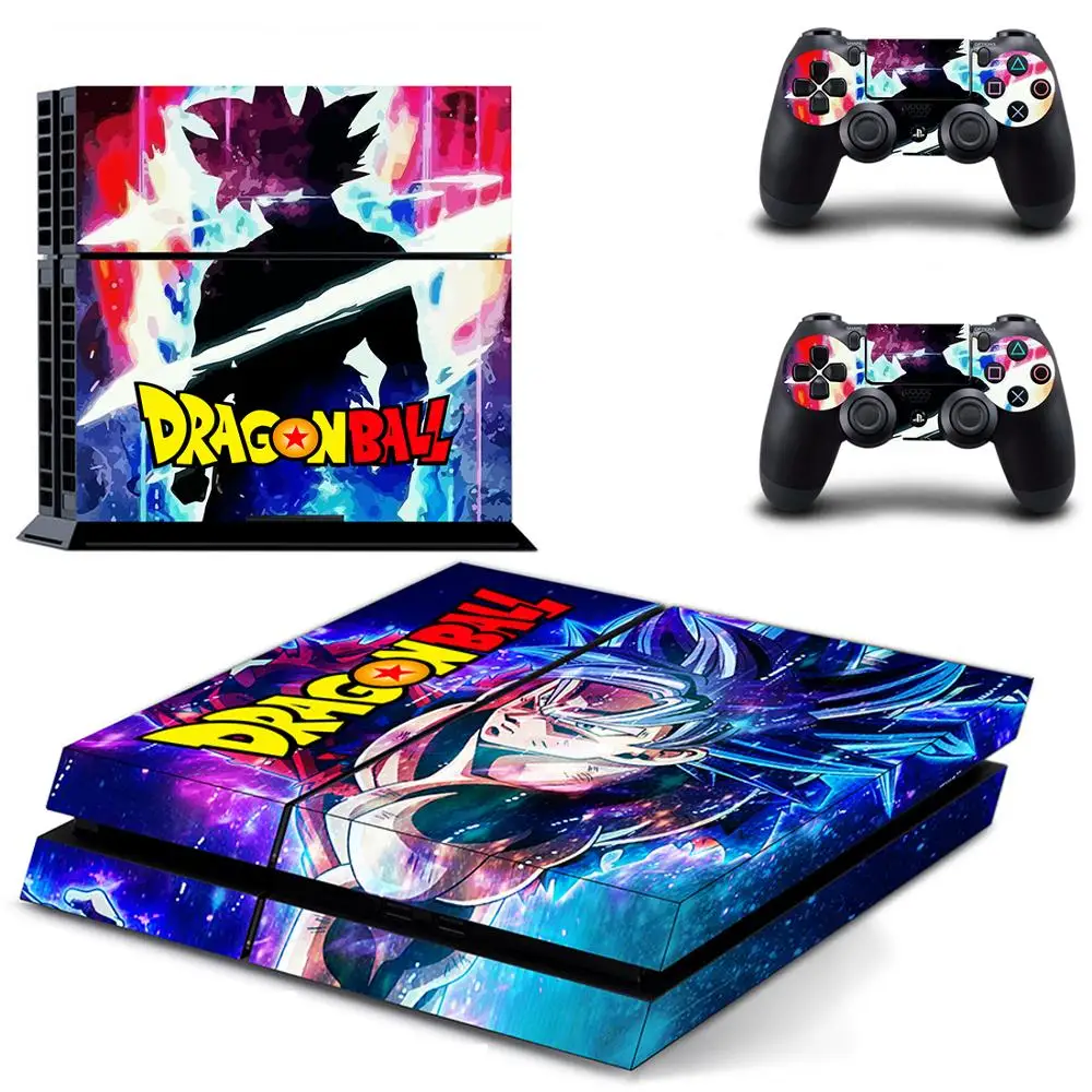 Виниловый чехол ARRKEO Dragon Ball Super Son Goku наклейка на кожу для Sony PS4 PlayStation консоль и 2