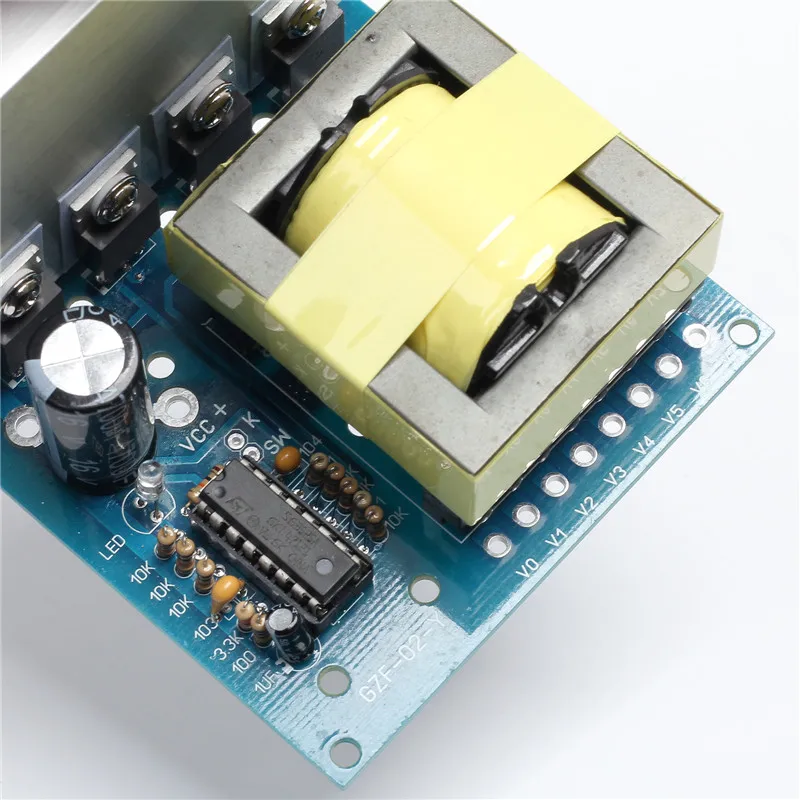 Dc-ac инвертор 12 В к 18v220v/380 500 Вт Boost Step Up Мощность модуль | Электронные компоненты и