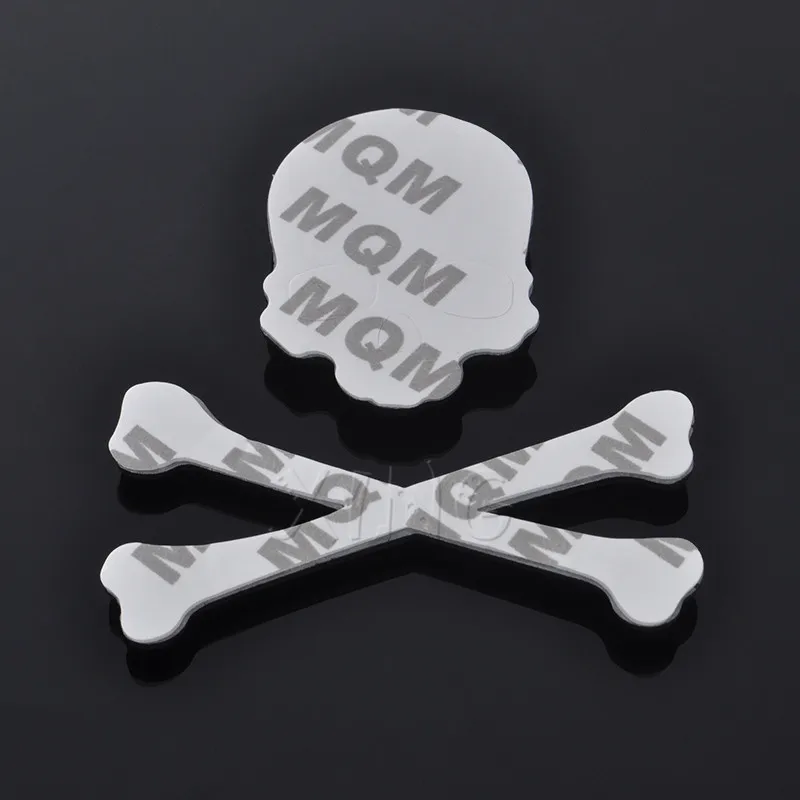 Мода автомобиля стикер призрак &quotскелетная&quot Crossbone мотоцикл эмблемы Авто