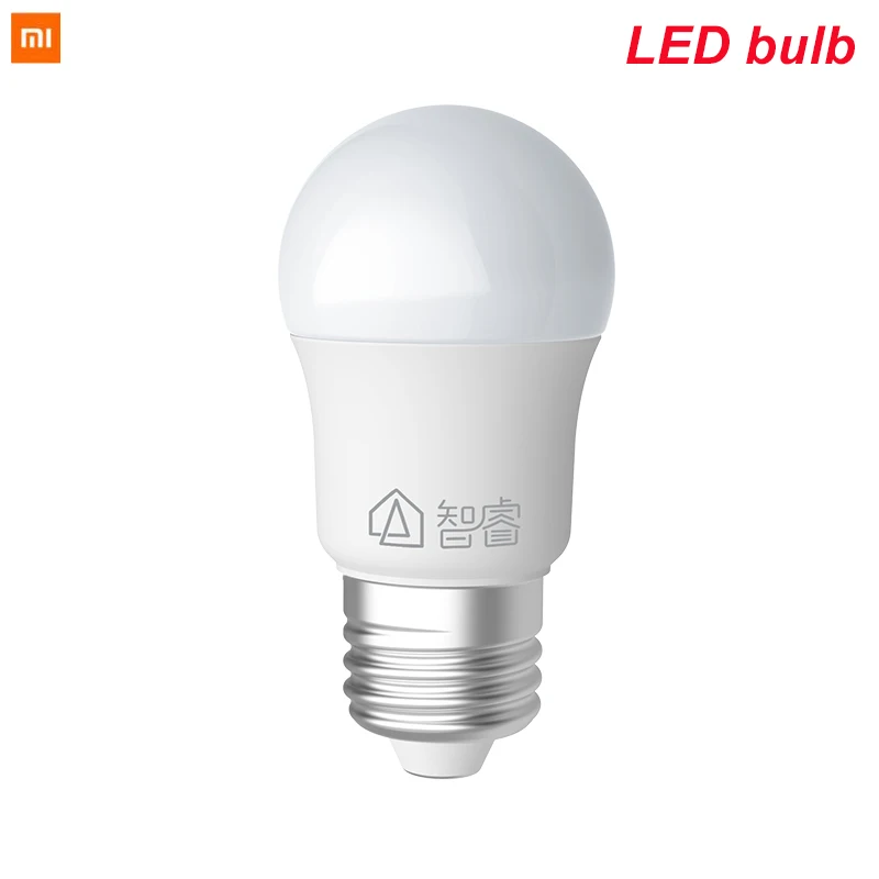 Новейшая светодиодная лампа Xiaomi ZHIRUI 5W E27 6500K 500lum белого цвета для домашнего
