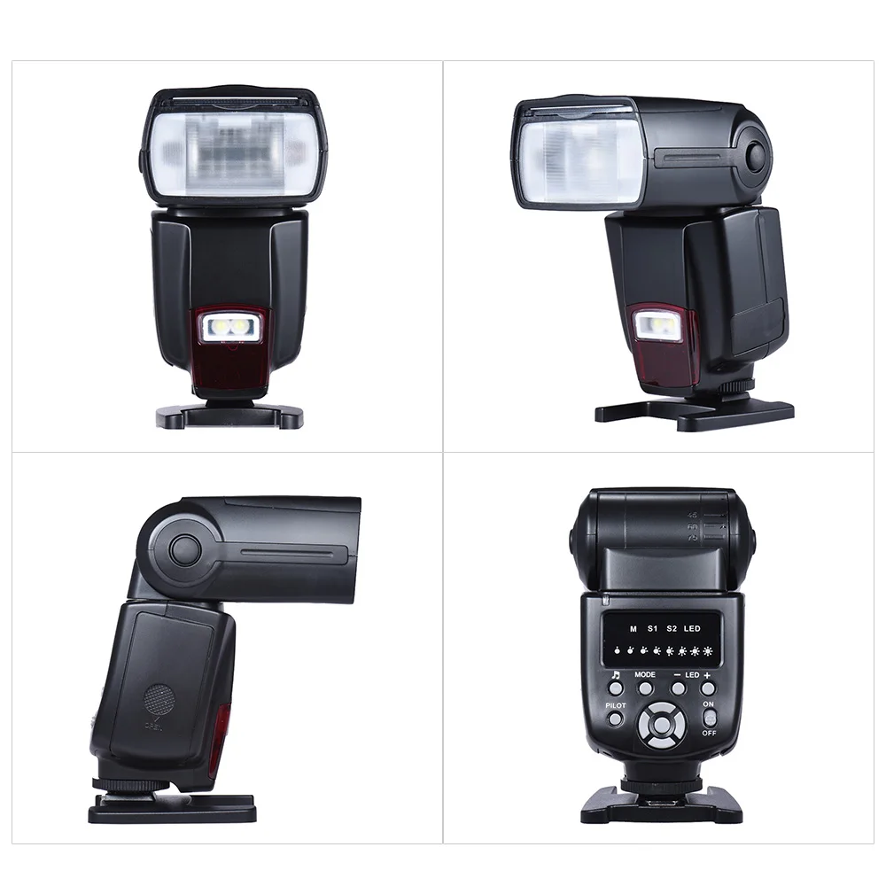 Andoer AD 560 II универсальная вспышка Speedlite w/беспроводной триггер вспышки для Canon Nikon