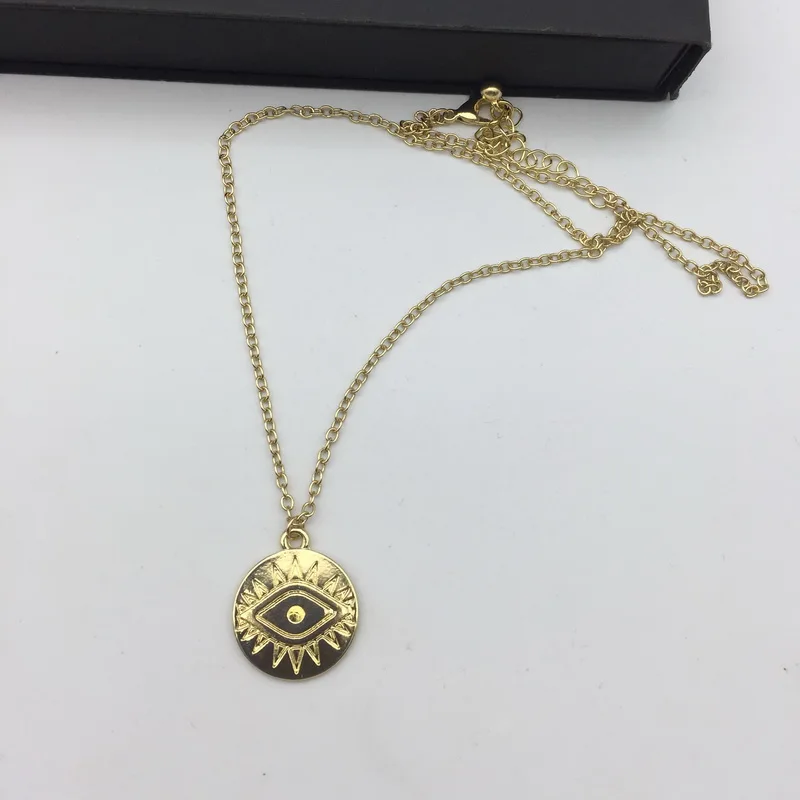 Ожерелье с подвеской TOTASALLY винтажное ожерелье из сплава индейки со сглаза