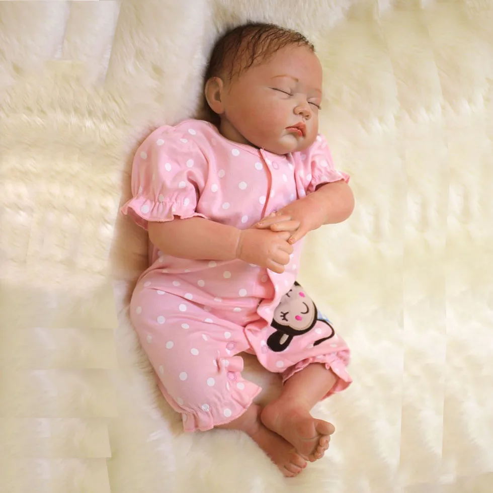 OtardDolls Baby Reborn кукла силиконовая Boneca Очаровательная menina Милая 50 см мягкая виниловая Сюрприз Рождественский подарок дети