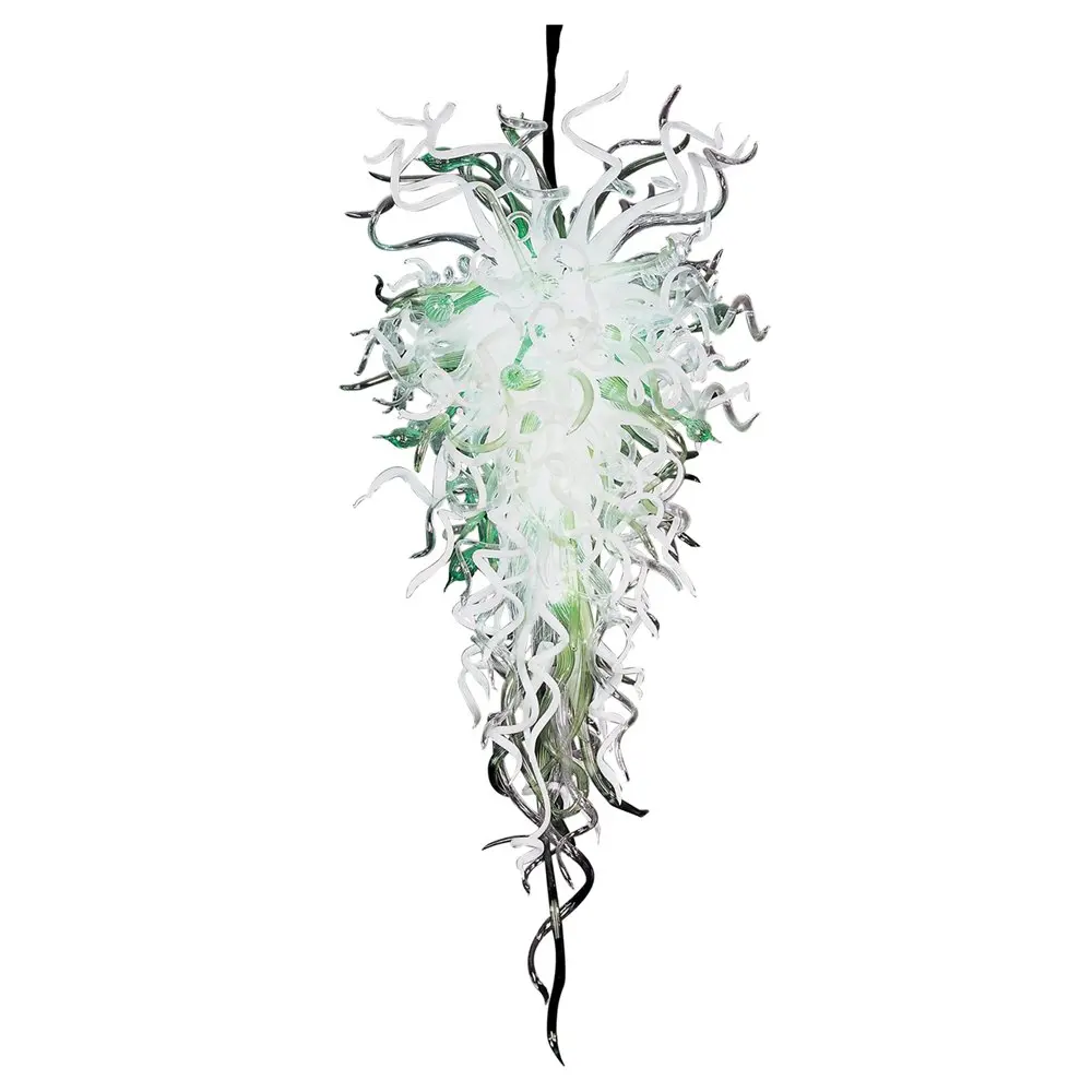 

Murano Glass Big Size Chandeliers Energy Saving AC 110V -240V Fancy Stylish Hand Blown Glass Large Chandelier Lamp Contemporary