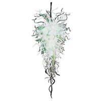 murano glass big size chandeliers energy saving ac 110v 240v fancy stylish hand blown glass large chandelier lamp contemporary