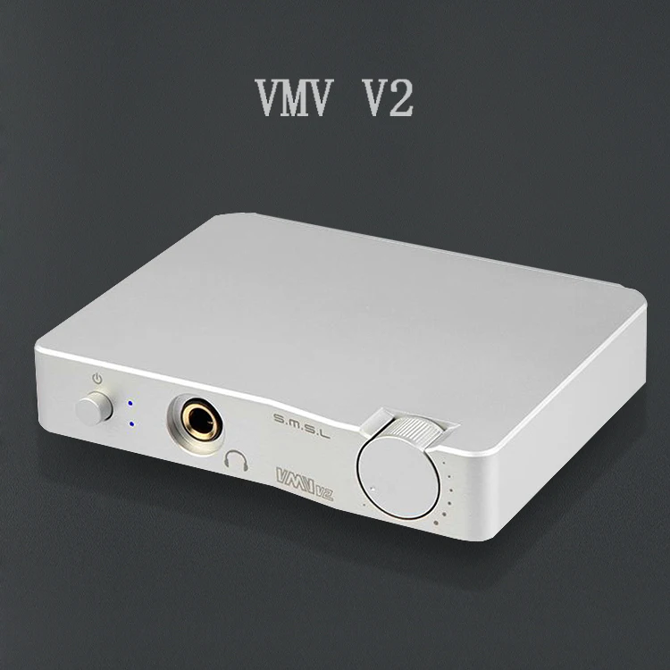 SMSL ВМВ V2 Hifi аудио USB ЦАП 32Bit/384 кГц декодер CM6631A ES9023 с усилителем для наушников Вход