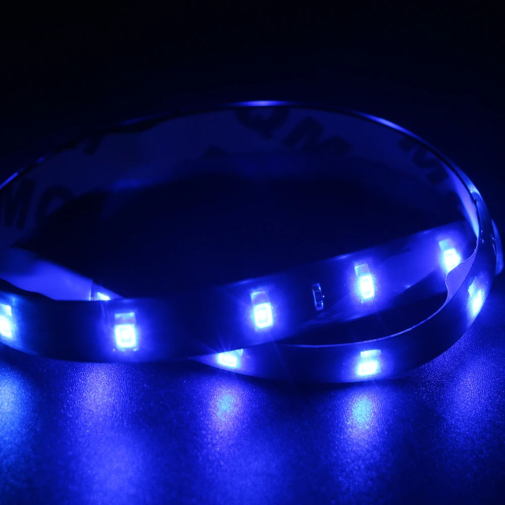 10 шт. 100 30 см Светодиодная лента рыцарь Райдер светильник 1210 3528 15 SMD гибкая полоса