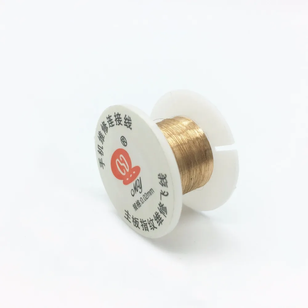 Соединительная проволока для печатной платы медный провод пайки 100 м 0 02 мм
