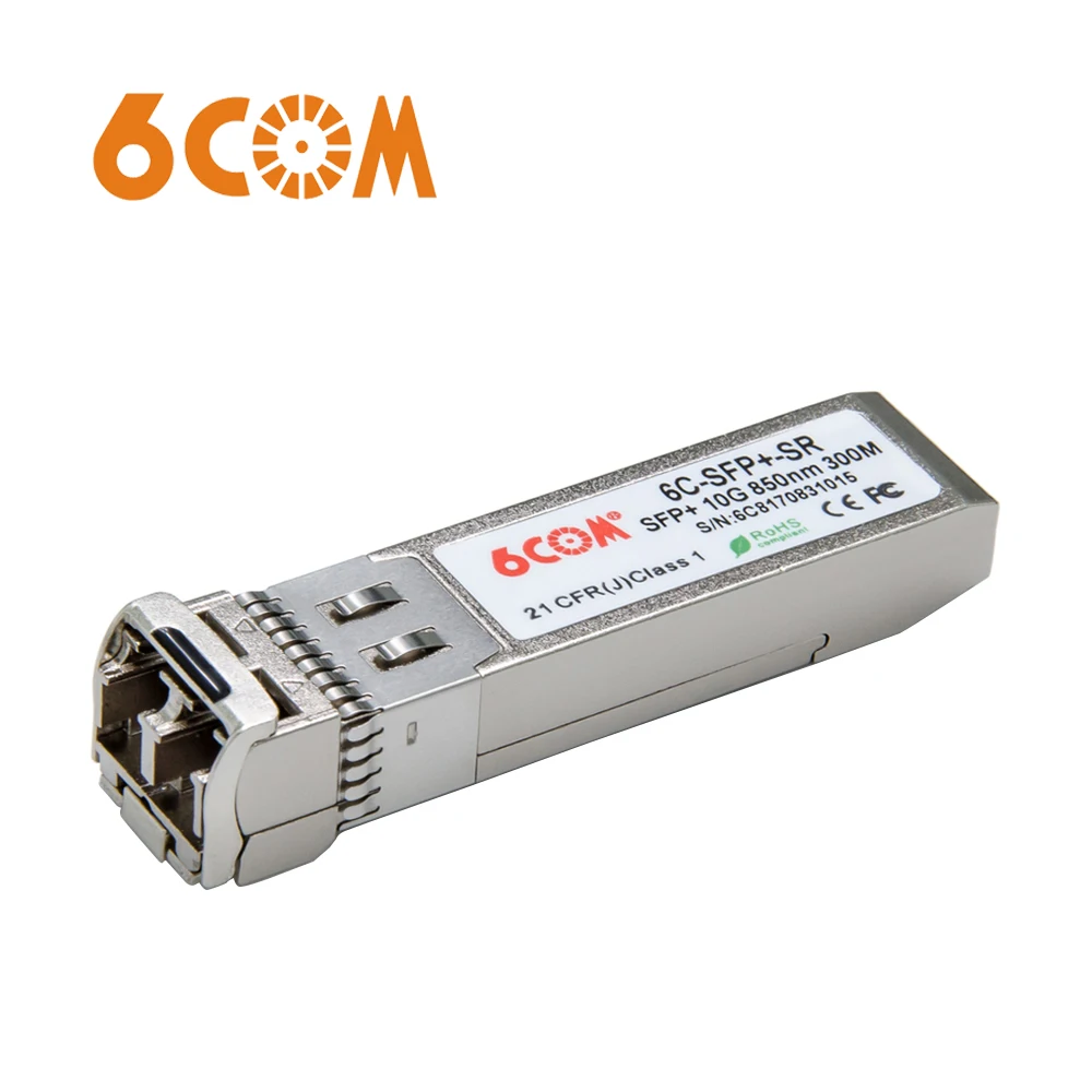 10GBASE-SR SFP+ 850nm 300m многомодовый DDM LC модуль приемопередатчика, для H3C, Dell, Extreme, HUAWEI, Intel, NETGEAR