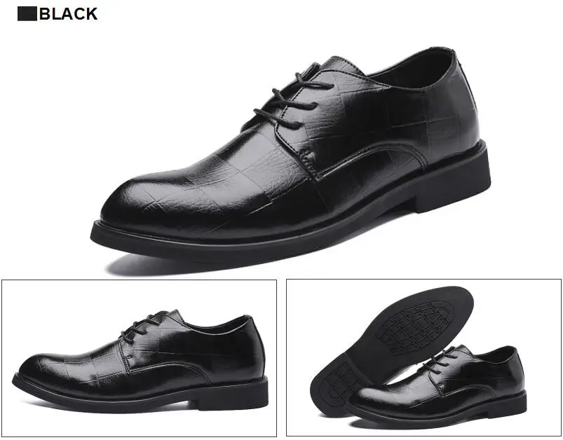 ZUNYU/Новая мужская качественная обувь из лакированной кожи; Zapatos de hombre; Размеры: черная кожаная мягкая мужская обувь; мужские классические оксфорды на плоской подошве