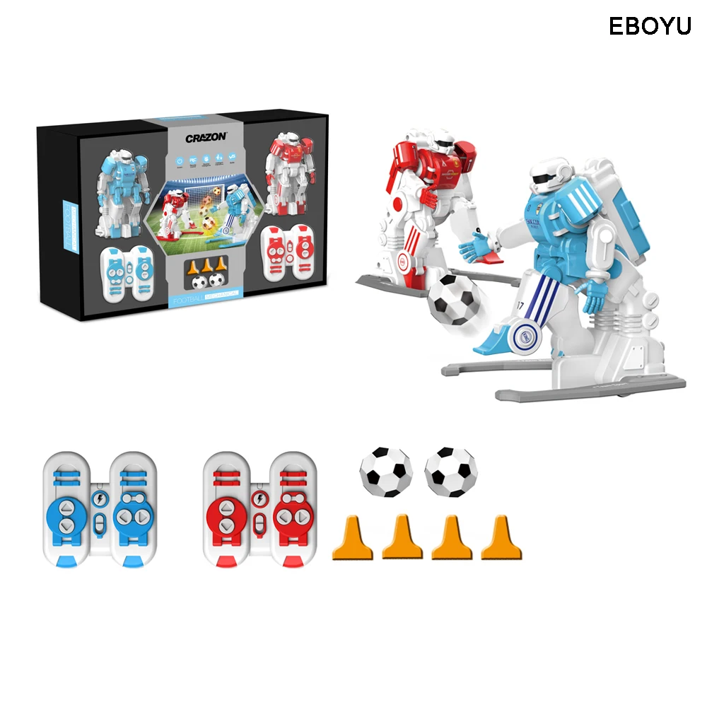 2 шт. * EBOYU 1902B 4 ГГц RC футбольный робот игрушка веселые спортивные игры с мячом два