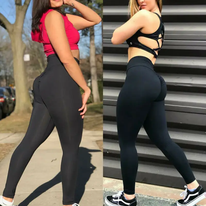 Модные пуш ап леггинсы женские Летние тренировки полиэстер Джеггинсы дышащие