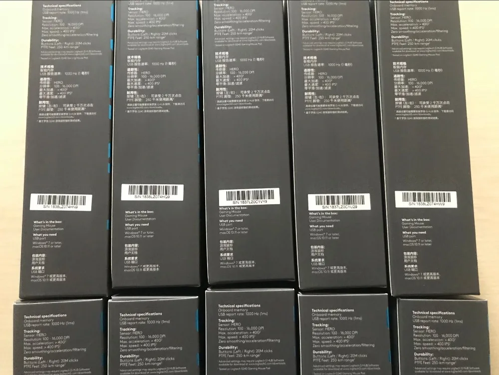 Новая версия Классическая игровая мышь logitech MX518 16000 dpi
