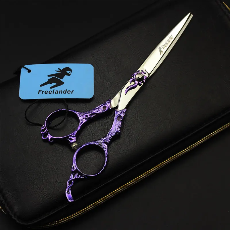 Freelander 6 дюймов японские высококачественные горячие ножницы для волос