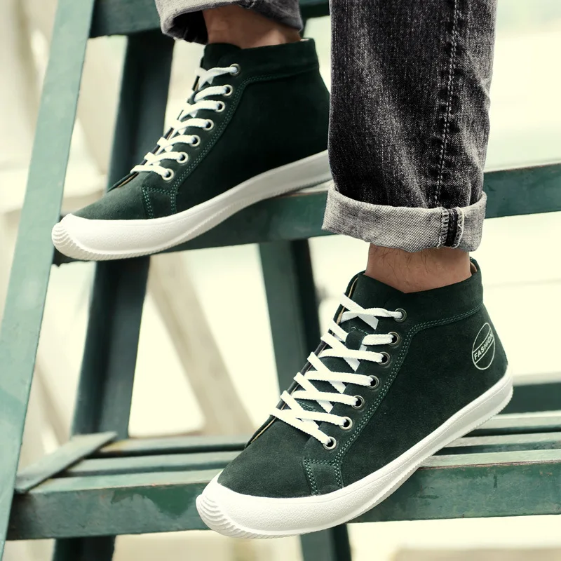 Продает мужская повседневная обувь тенденция Корейских осенние и зимние сапоги