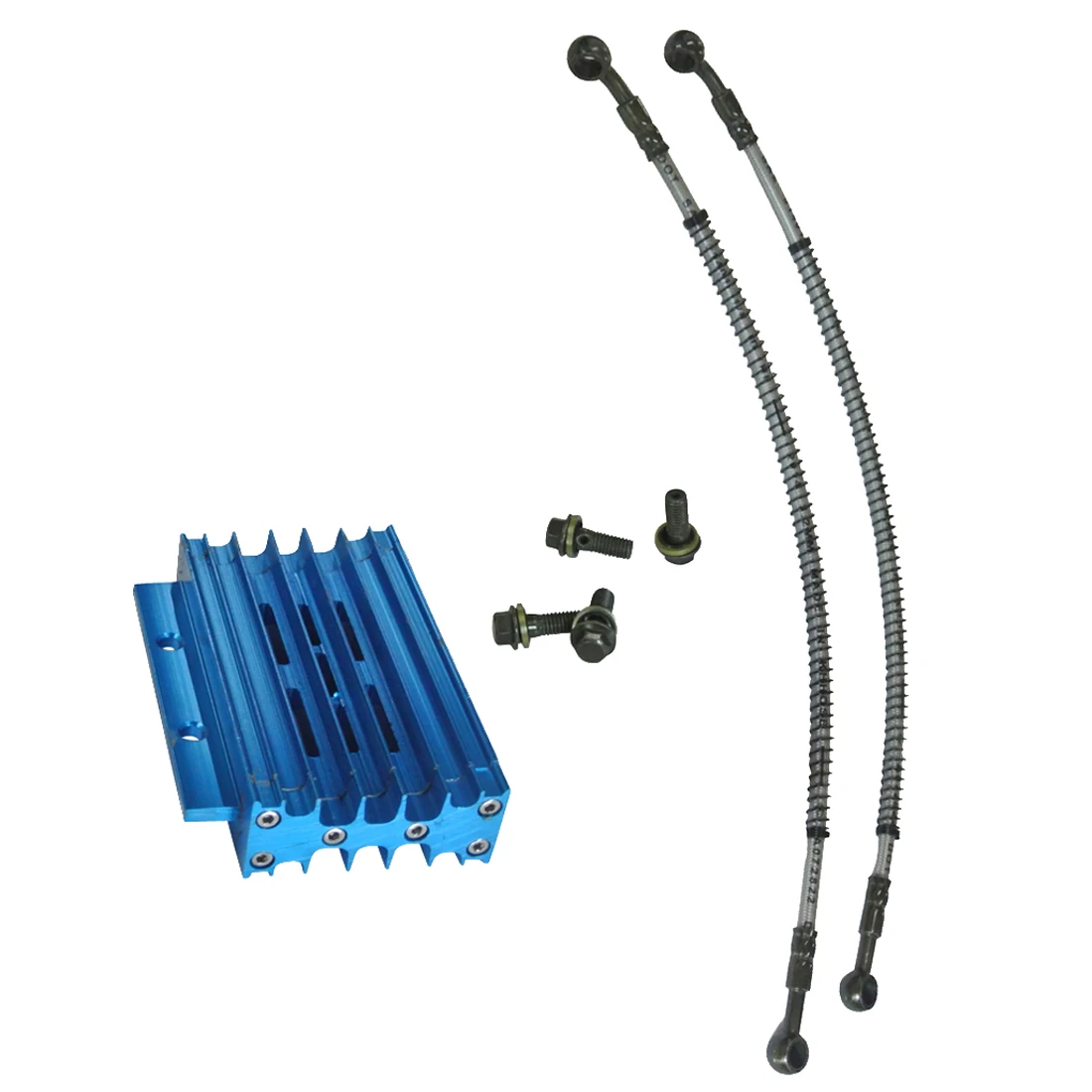 Масляный радиатор и масляные трубы болты для 50cc 125cc ATV Dirt Bike Honda CRF/XR 50 70 Blue|oil cooler