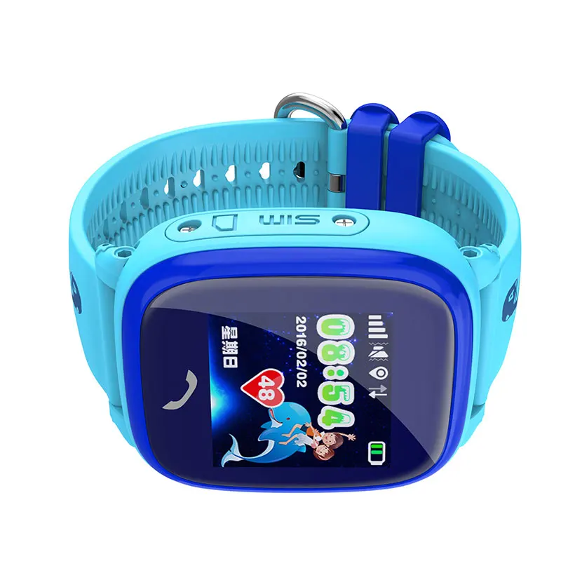 DF25 GPS умные часы SOS звонки IP67 водонепроницаемые для детей безопасное устройство