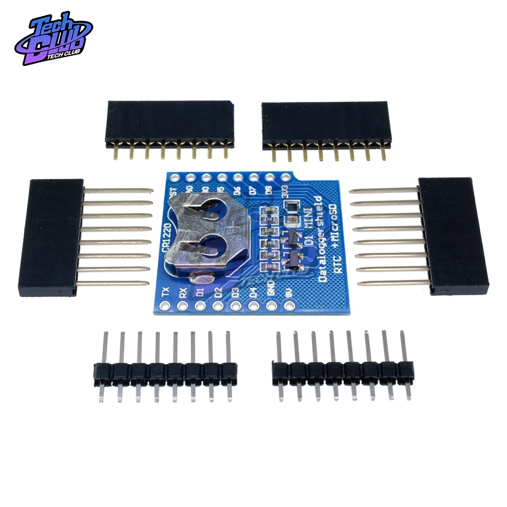 Micro SD D1 Mini Data щит регистратора + часы RTC DS1307 для Arduino/Raspberry | Инструменты