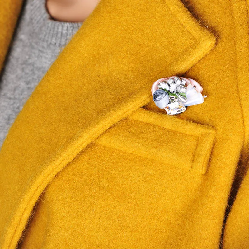 Женская Брошь с искусственным жемчугом Funmor булавка для свитшота блузки корсажа