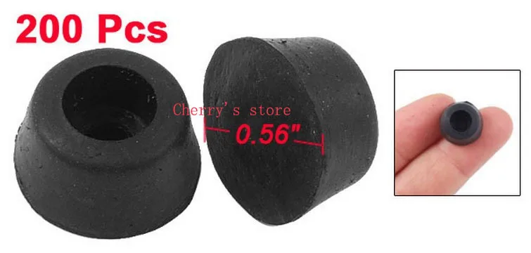 9/32 &quotчерная мебель стул стол ноги резиновые ножки колодки напольные протекторы