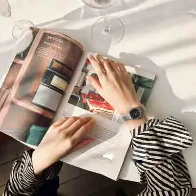 black silver SHAW STORE Новые популярные Стильные корейские Ретро Женские кварцевые часы с квадратным стальным ремешком женские часы - Цвет: black silver