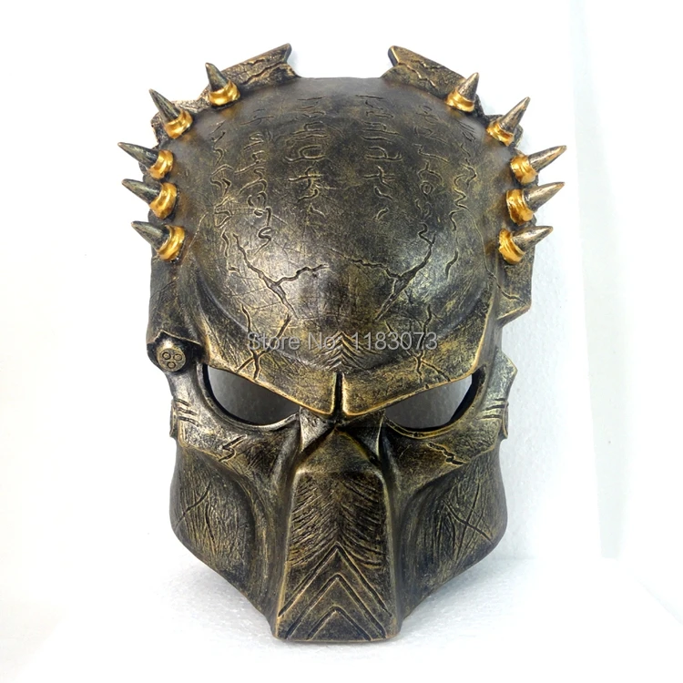 Маска Alien VS Predator Warrior Deluxe для взрослых забавная маска Хэллоуина карнавала