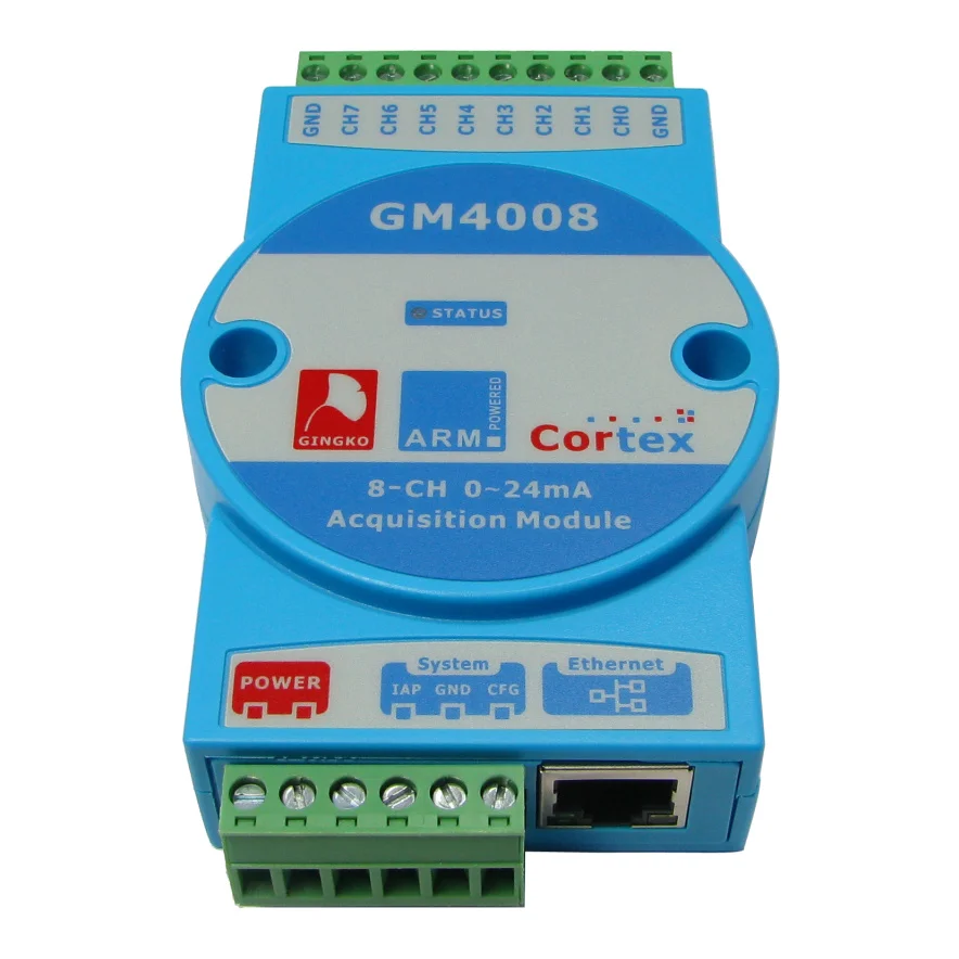 Изоляция GM4008 8 канальный Ethernet интерфейс 0 24mA модуль сбора тока|isolation|isolation module |
