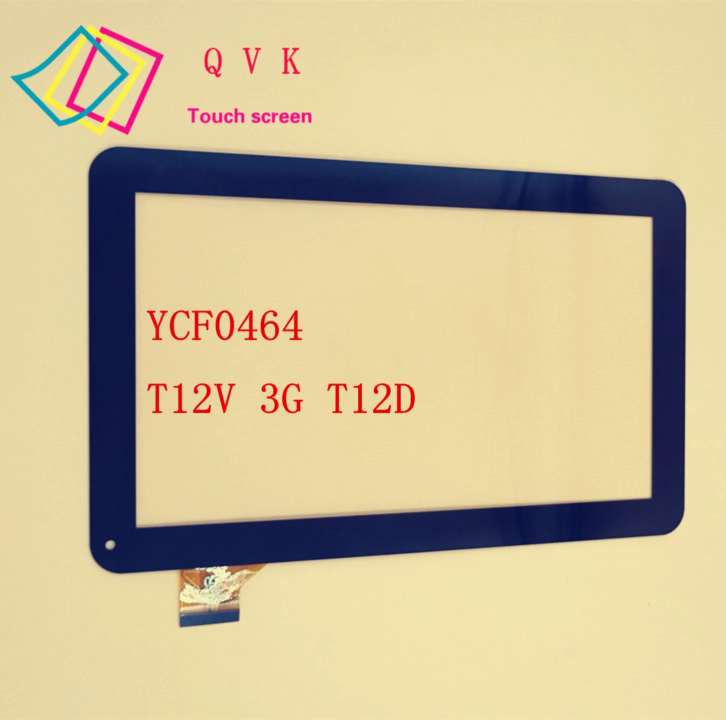 Фото 10 1 дюймовый планшетофон YCF0464 для Oysters T12 T12D T12V 3G внешний емкостный сенсорный