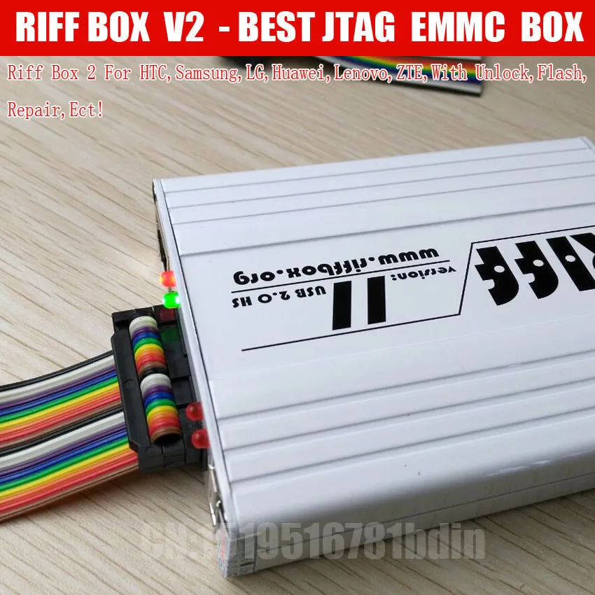 Новейший Riff Box лучший Jtag для HTC SAMSUNG Huawei разблокировка вспышка и ремонт с 2 плоскими