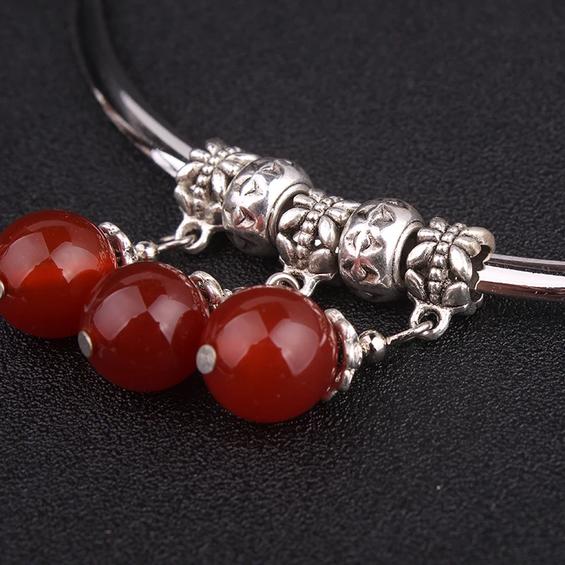 Женское этническое ювелирное изделие камни камень ручная работа тибетское племя