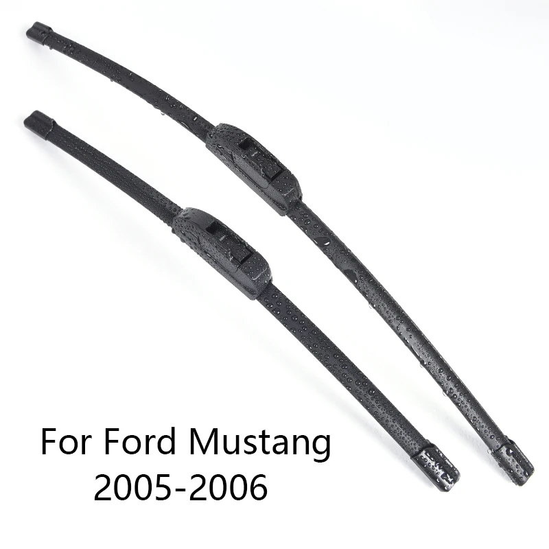 2005-2006 Щетки стеклоочистителя лобового стекла для Ford Mustang 2000 2001 2002 2003 2004 2005 2006 2007 до Резина стеклоочистителя лобового стекла автомобиля - Цвет: 2005-2006