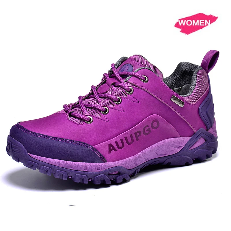Zi women hiking shoe Уличная Водонепроницаемая походная обувь для мужчин; дышащая обувь для мужчин и женщин; прогулочная обувь для мужчин и женщин; обувь для альпинизма; Мужская обувь; Senderismo - Цвет: Zi women hiking shoe
