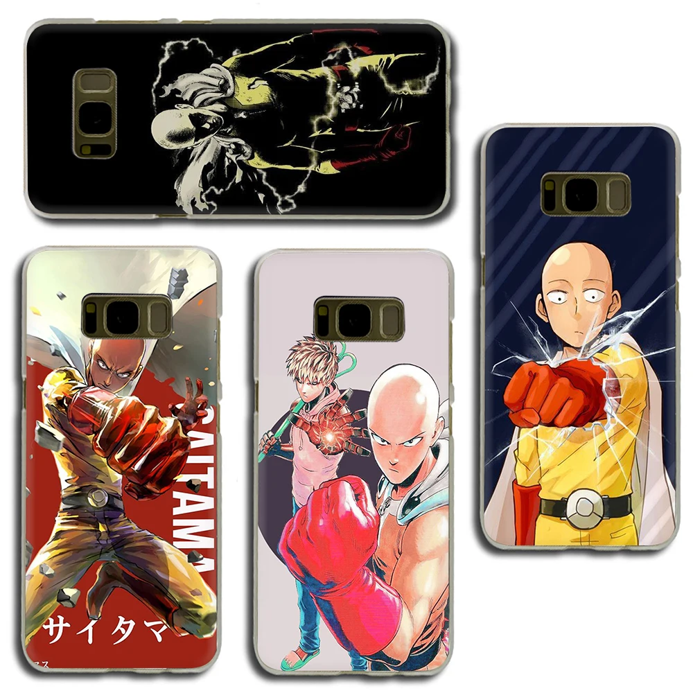 Жесткий чехол для телефона One Punch Man Samsung Galaxy S6 7 Edge S8 9 Plus S10 E Note8 M10 20 30|Чехлы-накладки|
