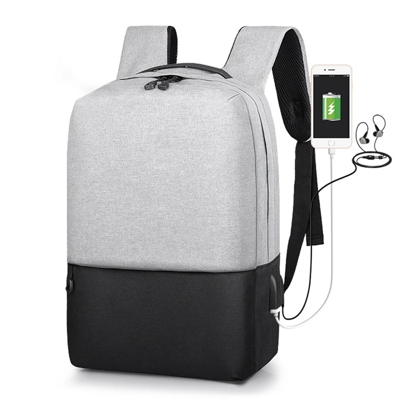 AAAJ рюкзак для ноутбука 15 дюймов Usb зарядное устройство рюкзаки компьютер