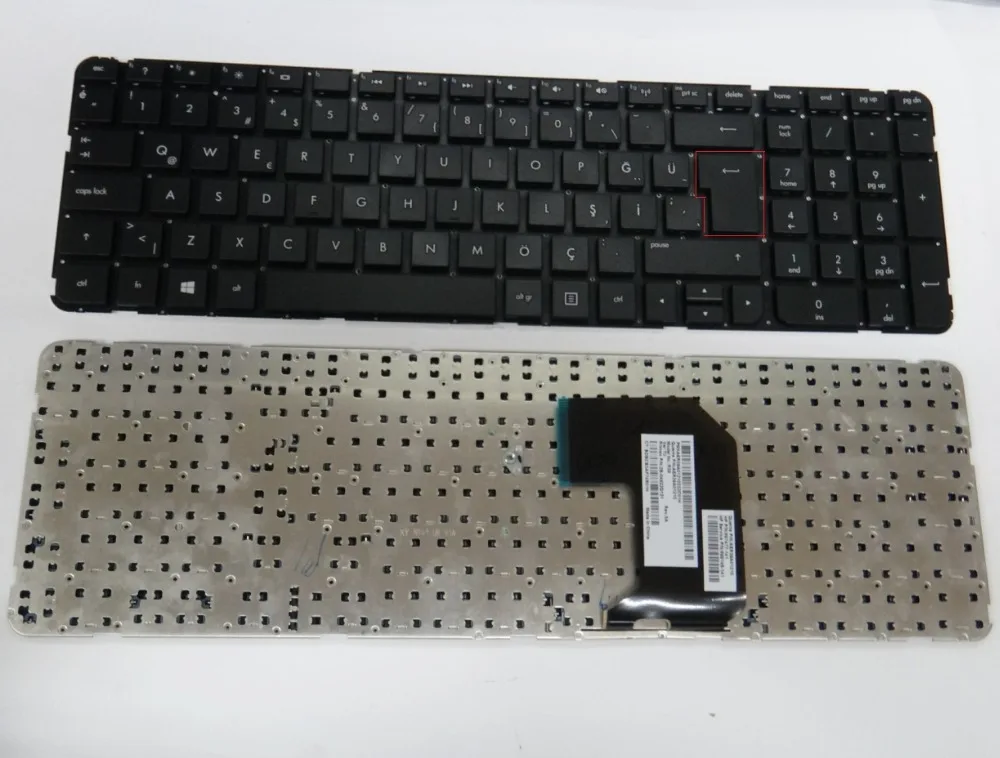 Бесплатная доставка новая клавиатура для hp G7 2000 2100 2200 2300 TR Турция черная без рамки
