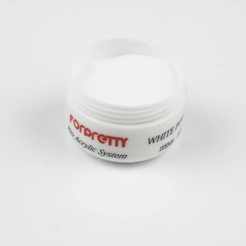 white acrylic powder Acrilico Unha 20 г акриловый порошок акриловый лак для ногтей для Nagels Akrilik белый Akryl розовый прозрачный Polvo Poudre acryl ique Pour Ongle - Цвет: white acrylic powder