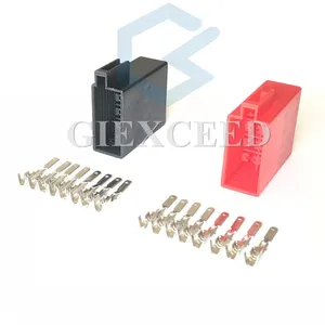 2 комплекта, 8-контактный универсальный автомобильный радиоприемник, разъем ISO, адаптер, штекер вилка подключения для автомобилей VW