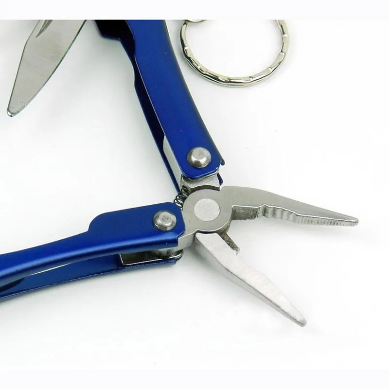 Многофункциональный инструмент для кемпинга складные клещи с ножом отверткой