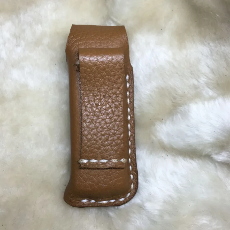 Скальп кожаный чехол из натуральной кожи Ножи набор складной кожаные ножны EDC