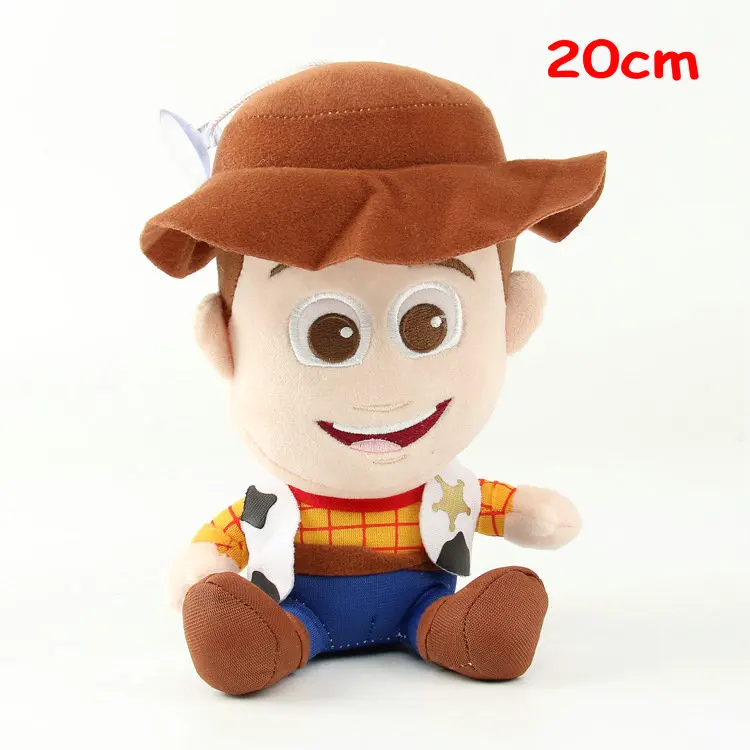 Woody sitting 20cm 20 см/30 см История Игрушек 4 Вуди и Базз Лайтер Плюшевые игрушки Мягкая кукла мультфильм игрушки для детей день рождения рождественские подарки - Цвет: Woody sitting 20cm