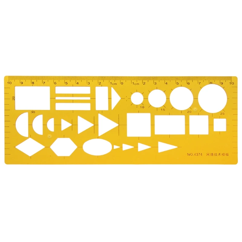 

Network Technique Technical Drawing Template Ruler Drafting Measuring Tool New
