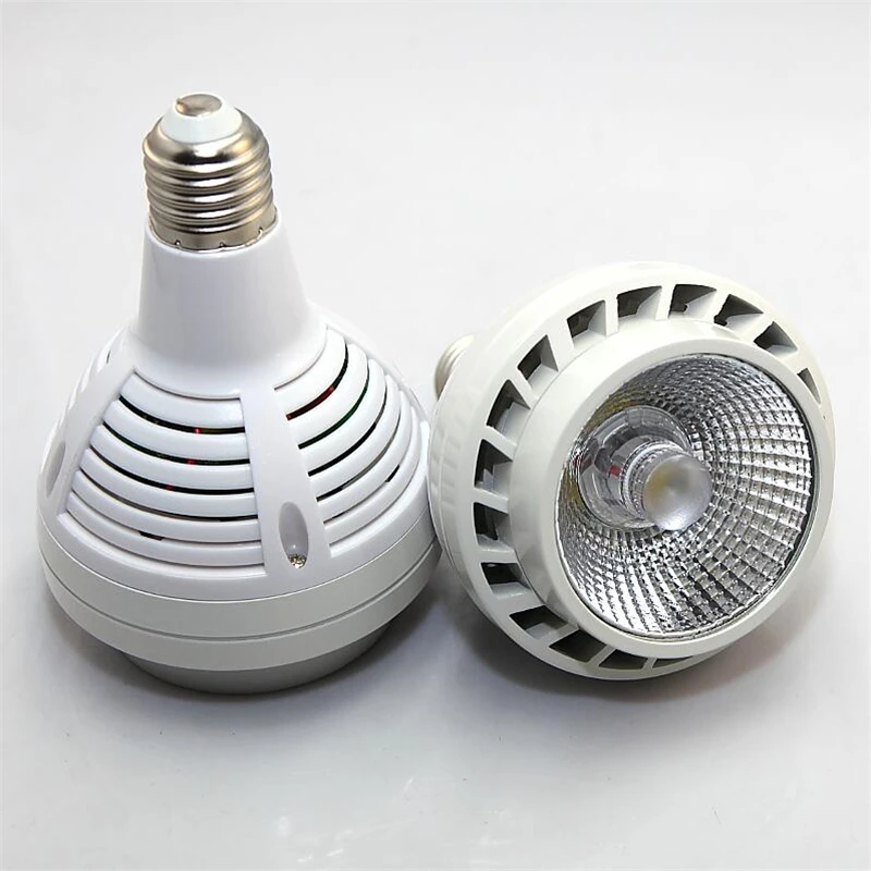 COB LED Light Par30 E27 30 Вт 40 прожектор SMD Par лампа брендовая качественная Светодиодная