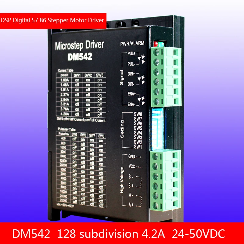 DSP Digital 57 86 Stepper Motor Driver DM542 128 Subdivision Replacement M542/2M542 | Обустройство дома